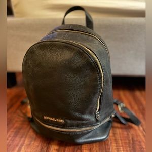 Michael Kors Rhea Backpack in Black